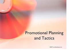 Promotional Planning in toronto